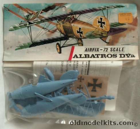 Airfix 1/72 Albatros D-Va (DVa) - Bagged, 90 plastic model kit